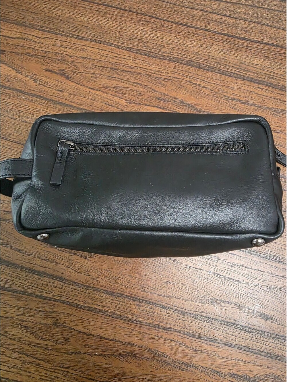 Made in Italy Leather Toiletry Bag